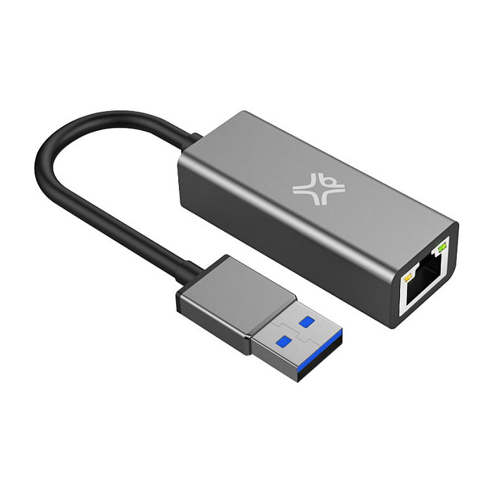 XTREMEMAC XWH-AAE-13 Adaptador USB-A a RJ-45 Plata