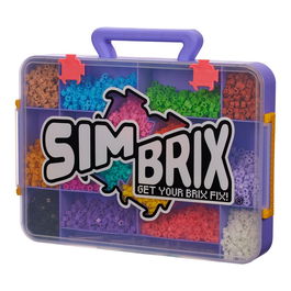 Bizak Simbrix Estudio 3D Ref. 64008003 - Maletín de Construcción Creativa con 4000 Bricks y Conectores para Figuras 2D y 3D
