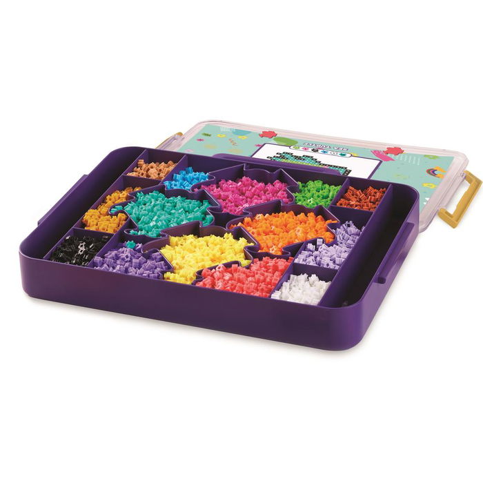 Bizak Simbrix Estudio 3D Ref. 64008003 - Maletín de Construcción Creativa con 4000 Bricks y Conectores para Figuras 2D y 3D