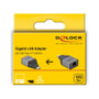 DeLOCK Adaptador USB Type-C a Gigabit LAN 10/100/1000 Mbps Gris