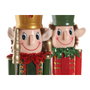 DKD Home Decor Set de 2 Figuras de Elfo Cascanueces Multicolor
