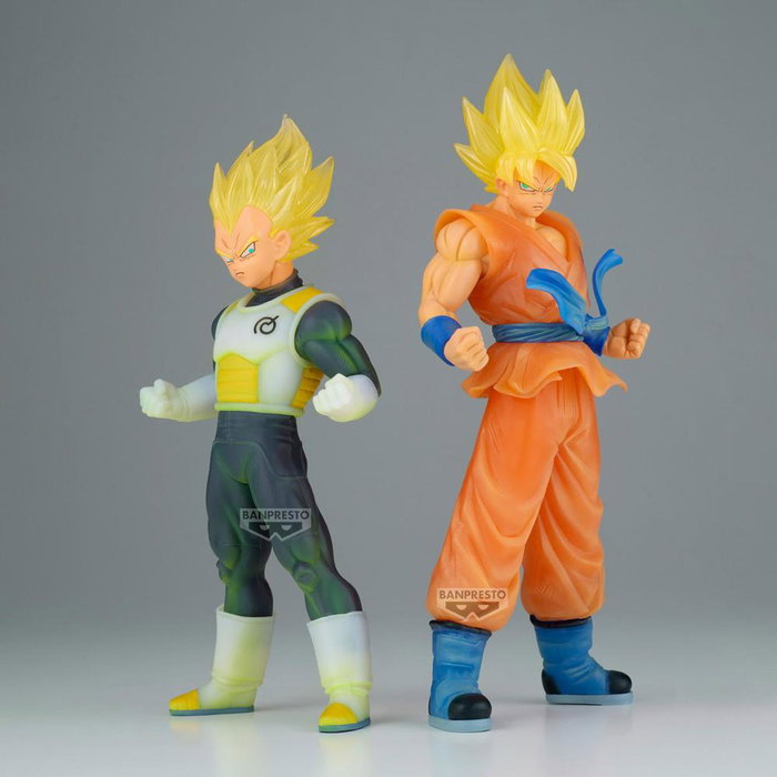 Banpresto Figura Dragon Ball Super Clearise - Goku 23 cm Figura de Colección con Efecto Aura PVC y ABS Pre-pintado