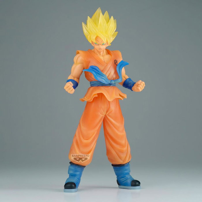 Banpresto Figura Dragon Ball Super Clearise - Goku 23 cm Figura de Colección con Efecto Aura PVC y ABS Pre-pintado