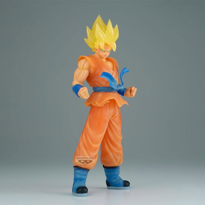 Banpresto Figura Dragon Ball Super Clearise - Goku 23 cm Figura de Colección con Efecto Aura PVC y ABS Pre-pintado