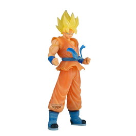 Banpresto Figura Dragon Ball Super Clearise - Goku 23 cm Figura de Colección con Efecto Aura PVC y ABS Pre-pintado