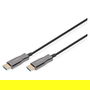 Digitus HDMI AOC Cable de Fibra Óptica Híbrido, UHD 4K, 30m