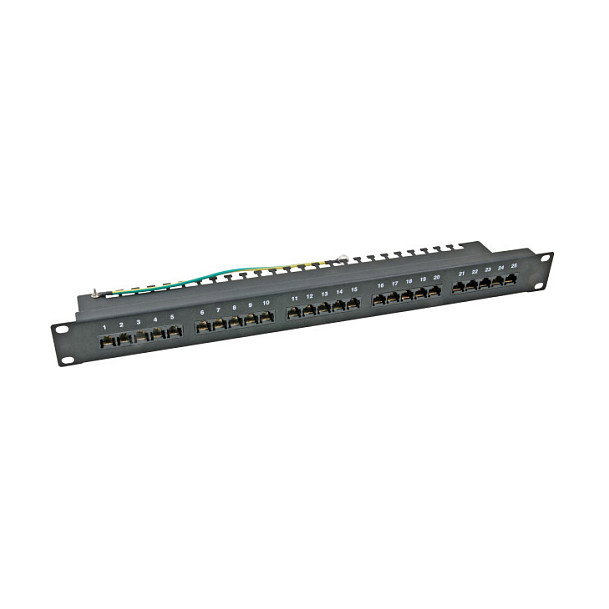 EFB Elektronik Patchpanel 25xRJ45 Cat. 3 Blanco EFB Elektronik Patchpanel 25xRJ45 Cat. 3 Blanco