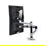 Ergotron Brazo Doble LX Redesign para Pantallas, 18.1kg, 24", Ajuste de Altura, Plata