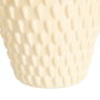 Jarrón Crema Cerámica Decoración 27 X 27 X 40 cm