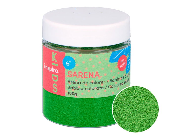 Sarena Arena de colores verde oliva 100g Sarena Arena de colores verde oliva 100g