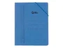 Liderpapel Carpeta tipo bolsa azul para folio
