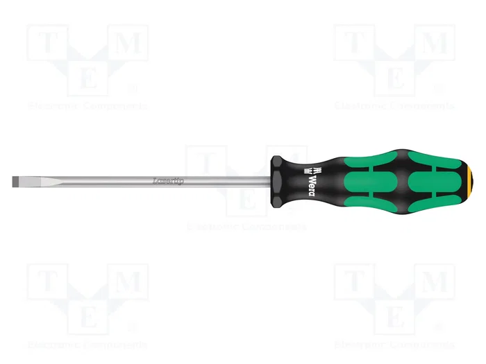 WERA Destornillador plano estándar 5,5x1mm WERA Destornillador plano estándar 5,5x1mm