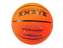 Amaya Balón de Baloncesto de Caucho Naranja Talla 6