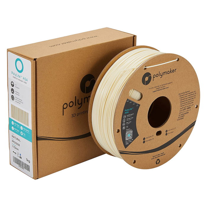 Polmask Filamento ASA 1,75mm Natural 1kg