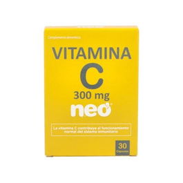 NEO Vitamina C Neo 30 Cápsulas - Contribuye al Sistema Inmunitario