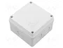 SEZ DK Caja de conexiones gris IP65
