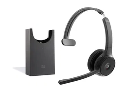 Cisco HS-WL-721-BUNAS-C Auriculares Inalámbricos Diadema para Oficina/Centro de llamadas Bluetooth Base de Carga Negro
