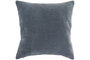 DKD Home Decor Cojin Atlantico Azul Blanco Chenilla 10 x 45 x 45 cm (2 Unidades)