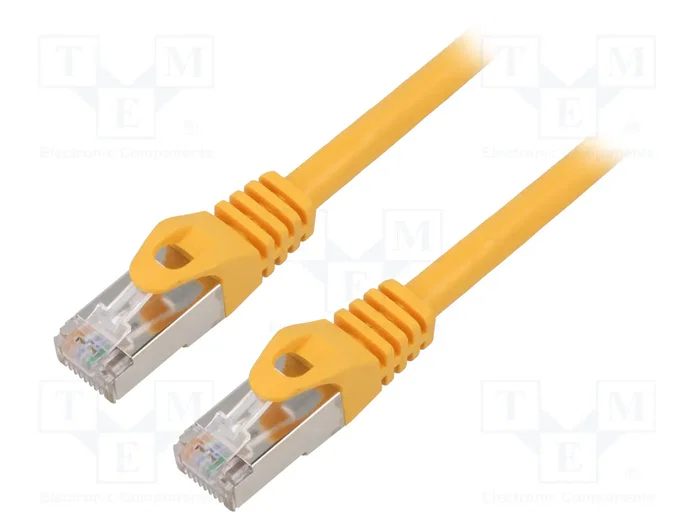 LANBERG Patch Cord Cat 6 F/UTP 1,5m Amarillo LANBERG Patch Cord Cat 6 F/UTP 1,5m Amarillo