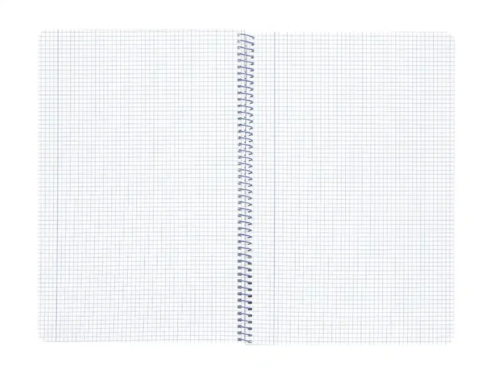 Liderpapel Cuaderno espiral A4 Wonder tapa plástico 80 hojas 90gr cuadro 4mm con margen color rosa