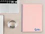 Liderpapel Cuaderno espiral A4 Wonder tapa plástico 80 hojas 90gr cuadro 4mm con margen color rosa