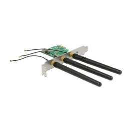 DeLOCK 89568 Tarjeta de expansión PCI Express con ranura M.2 Key A e interfaces inalámbricas