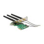 DeLOCK 89568 Tarjeta de expansión PCI Express con ranura M.2 Key A e interfaces inalámbricas