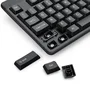 Redragon BS-8418 Teclado y Ratón Inalámbricos, Teclado de Membrana con Teclado Numérico, Disposición QWERTY Polaca, Negro