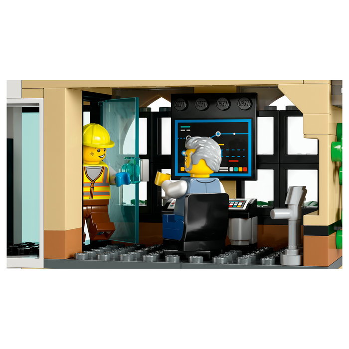 LEGO 60469 City Estación Central de Ferrocarril Hauptbahnhof - Juego de Construcción de 752 Piezas para Niños y Niñas de 7+ Años