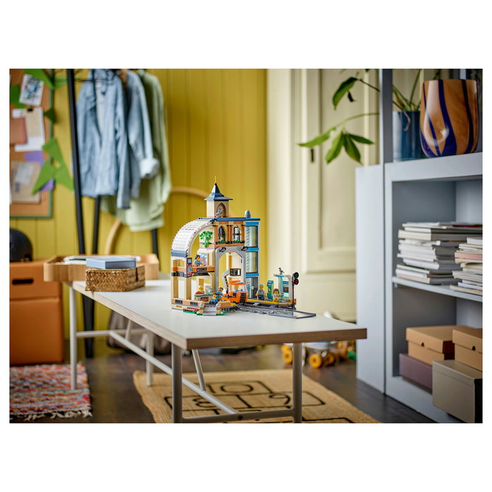 LEGO 60469 City Estación Central de Ferrocarril Hauptbahnhof - Juego de Construcción de 752 Piezas para Niños y Niñas de 7+ Años