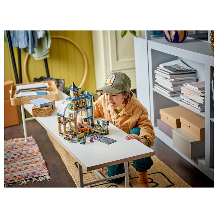 LEGO 60469 City Estación Central de Ferrocarril Hauptbahnhof - Juego de Construcción de 752 Piezas para Niños y Niñas de 7+ Años