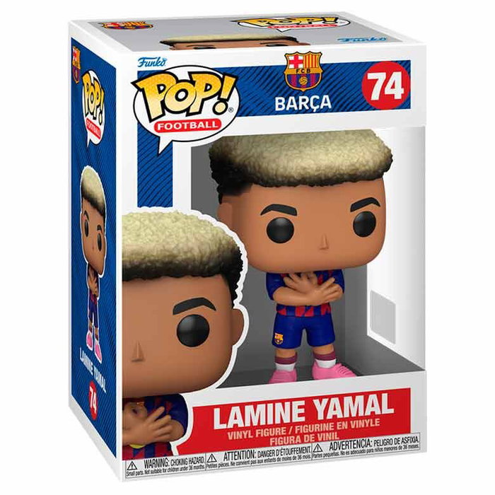 Funko Figura POP F.C. Barcelona Lamine Yamal Figura Vinilo