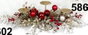 DKD Home Decor Centro de Mesa Rojo PP y Metal 70x30x20 cm