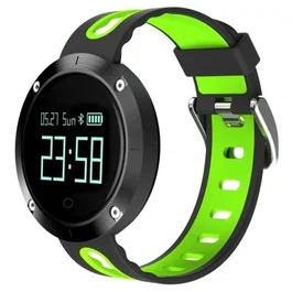 RELOJ DEPORTIVO BILLOW XS30 NEGRO/VERDE - BT 4.0 - DOBLE SENSOR - PANTALLA 0.95"/2.41CM OLED - TENSIOMETRO - BATERÍA 1200MAH - RESISTENTE AL AGUA