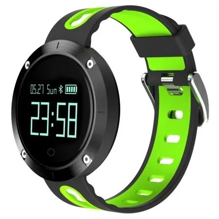 RELOJ DEPORTIVO BILLOW XS30 NEGRO/VERDE - BT 4.0 - DOBLE SENSOR - PANTALLA 0.95"/2.41CM OLED - TENSIOMETRO - BATERÍA 1200MAH - RESISTENTE AL AGUA RELOJ DEPORTIVO BILLOW XS30 NEGRO/VERDE - BT 4.0 - DOBLE SENSOR - PANTALLA 0.95"/2.41CM OLED - TENSIOMETRO - BATERÍA 1200MAH - RESISTENTE AL AGUA