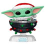 FUNKO Figura POP Star Wars Grogu with Santa Hat in Pram