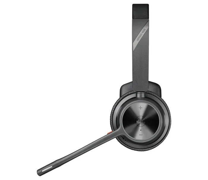 HP Poly Voyager 4310 Auriculares Diadema Bluetooth Inalámbricos con BT700 para Oficina y Llamadas, Certificado Microsoft Teams, USB-C, Negro