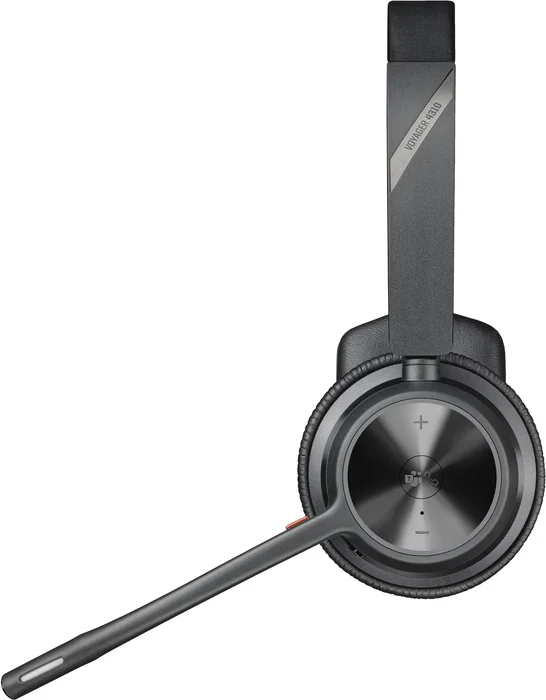 HP Poly Voyager 4310 Auriculares Diadema Bluetooth Inalámbricos con BT700 para Oficina y Llamadas, Certificado Microsoft Teams, USB-C, Negro