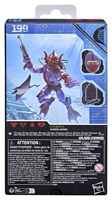 Hasbro G.I. Joe Classified Series Figura #199 Hydro-Viper 15 cm Hasbro G.I. Joe Classified Series Figura #199 Hydro-Viper 15 cm