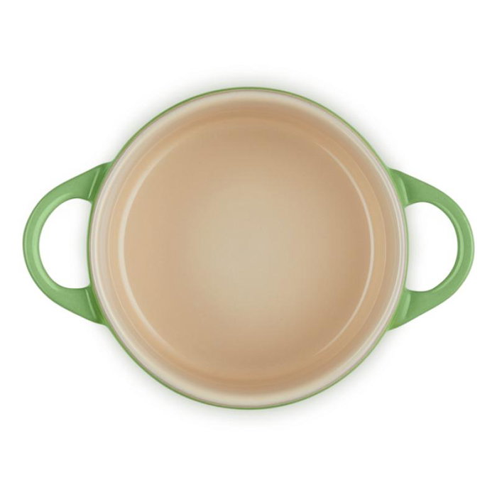 Le Creuset Mini Cocotte 10x5cm Bamboo Green, 0,25L, Stoneware con Esmalte para Tapas y Dips