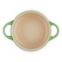 Le Creuset Mini Cocotte 10x5cm Bamboo Green, 0,25L, Stoneware con Esmalte para Tapas y Dips