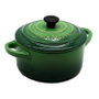Le Creuset Mini Cocotte 10x5cm Bamboo Green, 0,25L, Stoneware con Esmalte para Tapas y Dips
