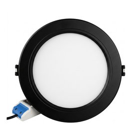 Miboxer Panel LED Rund 6W RGB-WW con Radiofrecuencia y Wi-Fi Negro