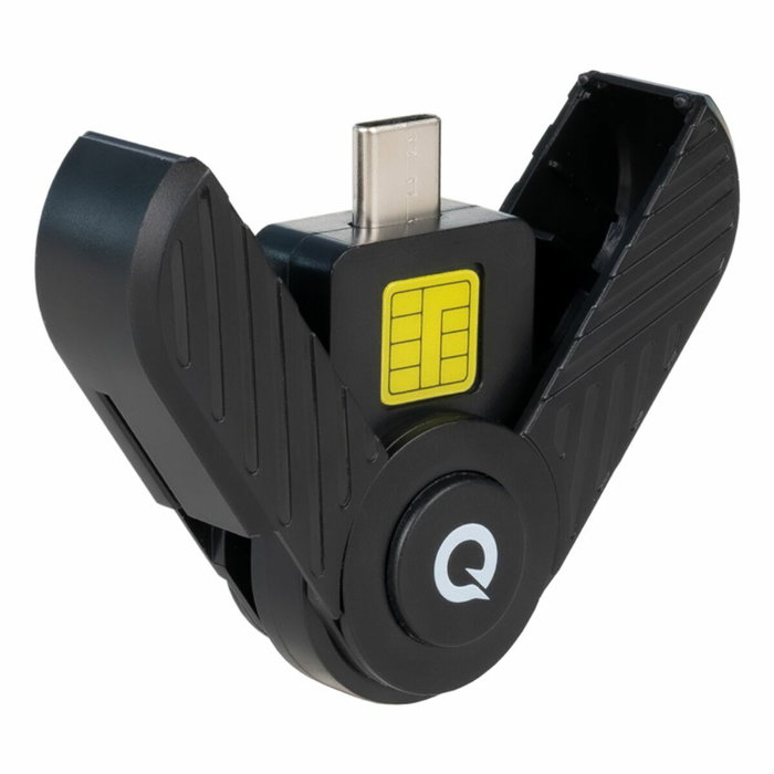 Tooq TQR-3011B Lector de Tarjetas Inteligentes y DNIe USB-C Negro Tooq TQR-3011B Lector de Tarjetas Inteligentes y DNIe USB-C Negro