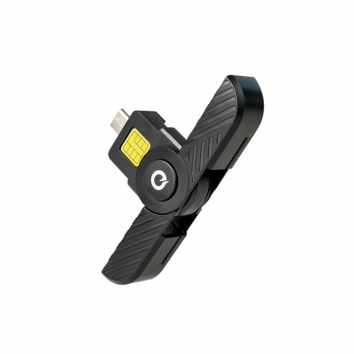 Tooq TQR-3011B Lector de Tarjetas Inteligentes y DNIe USB-C Negro Tooq TQR-3011B Lector de Tarjetas Inteligentes y DNIe USB-C Negro