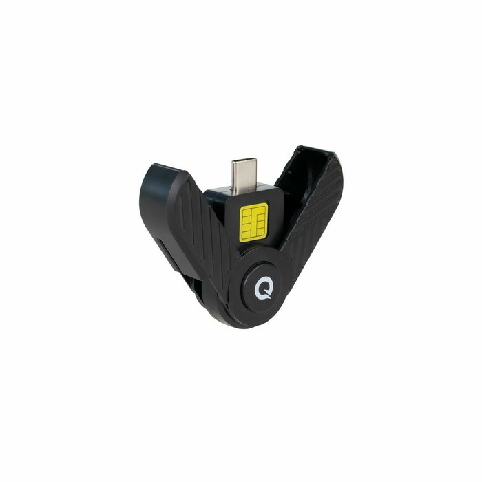 Tooq TQR-3011B Lector de Tarjetas Inteligentes y DNIe USB-C Negro Tooq TQR-3011B Lector de Tarjetas Inteligentes y DNIe USB-C Negro