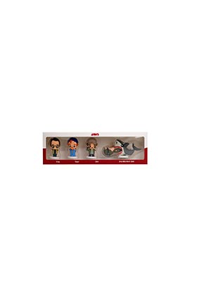 Jaws Set 4 Figuras Goma Pokis Jaws