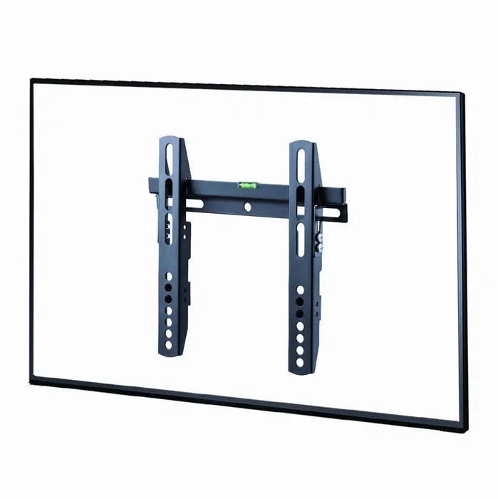 Gembird WM-42F-02 Soporte de Pared para TV 23-42" (106,7 cm), Compatible VESA hasta 200x200 mm, Soporta 40 kg, Color Negro
