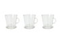 La Mediterranea Set de 3 Tazas con Pie Arlet 80 cc (12 Cajas)