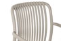 DKD Home Decor Silla PP Apilable Beige
